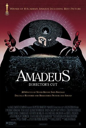 Amadeus (1984) film poster