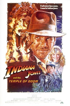 Indiana Jones and the Temple of Doom (1984) film poster