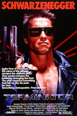 The Terminator (1984) film poster