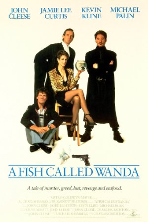 A Fish Called Wanda (1988) film poster