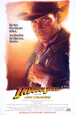 Indiana Jones and the Last Crusade (1989) film poster
