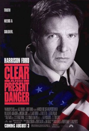 Clear and Present Danger (1994) film poster