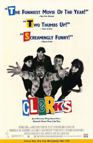 Clerks (1994) film poster