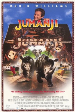 Jumanji (1995) film poster