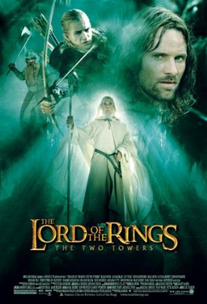 The Lord of the Rings: The Two Towers (2002) film poster