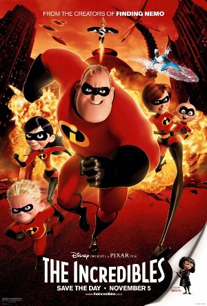 The Incredibles (2004) film poster